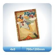 1 Banner - 700x1200mm
